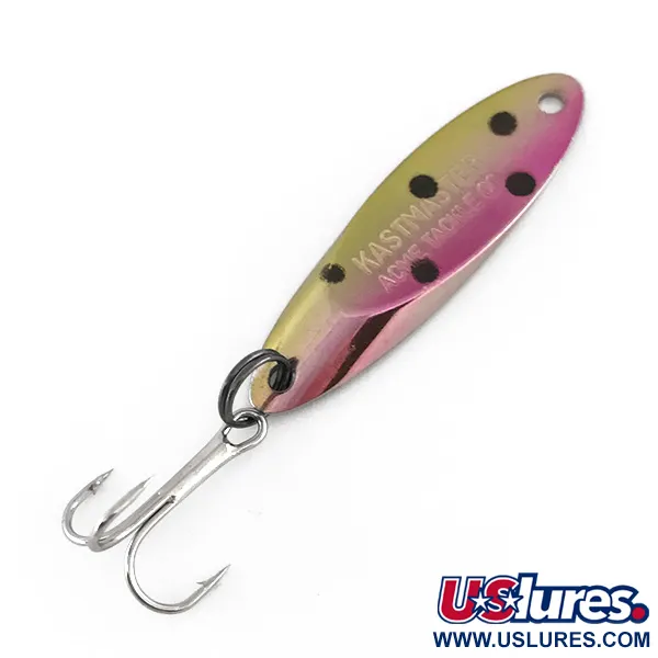 Vintage  Acme Kastmaster , 1/4oz Trout / Nickel fishing spoon #7870