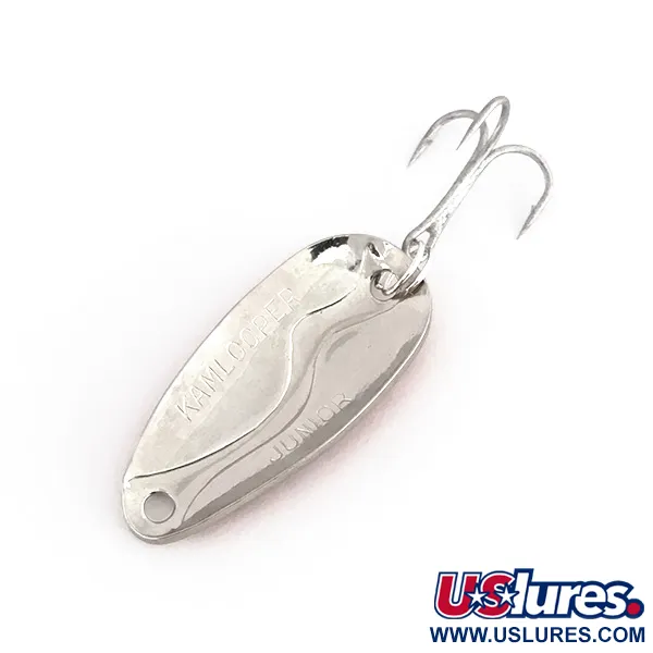 Vintage  Acme Kamlooper Junior​, 1/4oz Red / Black / Nickel fishing spoon #7871