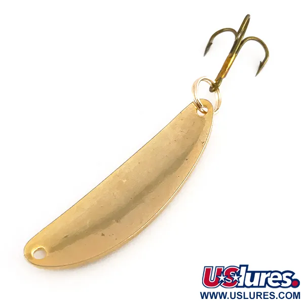 Vintage  Acme Side-winder, 1/4oz Gold fishing spoon #7873