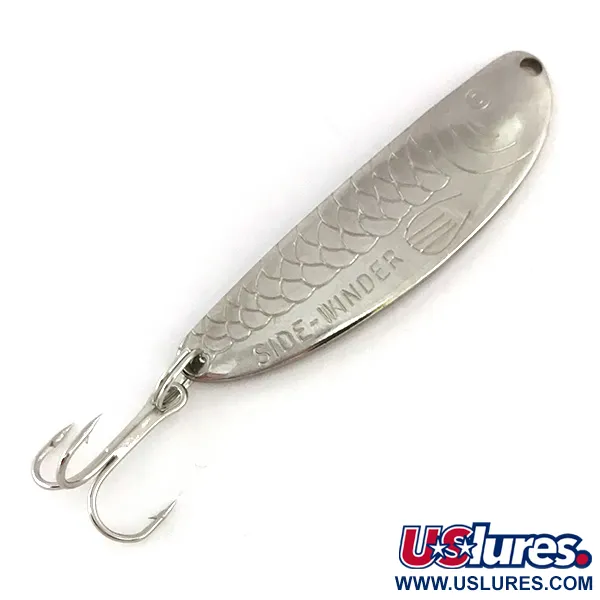 Vintage  Acme Side-winder, 1/3oz Nickel fishing spoon #7876