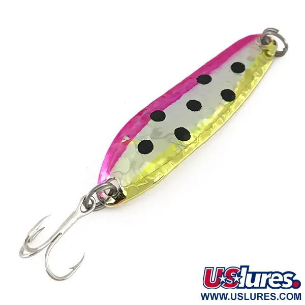 Vintage   Renegade, 1/3oz Silver / Rainbow Trout fishing spoon #7899