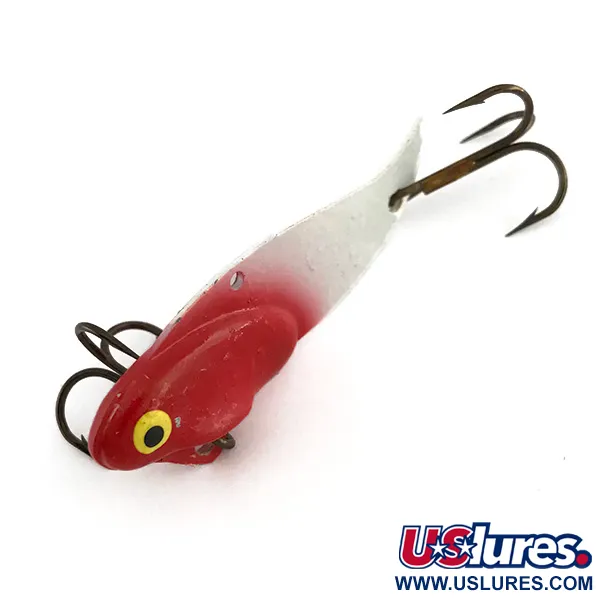 Vintage  Bullet Bait Bullet Blade, 1/3oz Red / White fishing #7935