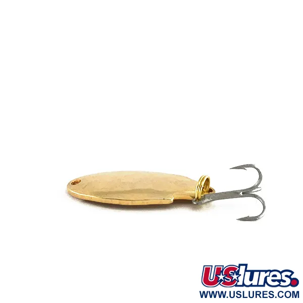 Vintage   Acme Thunderbolt, 1/8oz Gold fishing spoon #7939