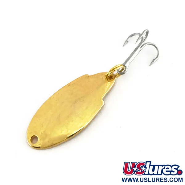 Vintage   Acme Thunderbolt, 1/8oz Gold fishing spoon #7939