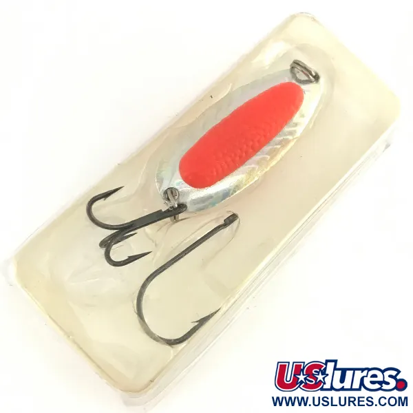   Blue Fox Rattlin Pixee, 1/2oz Pink / Rainbow Nickel fishing spoon #7942