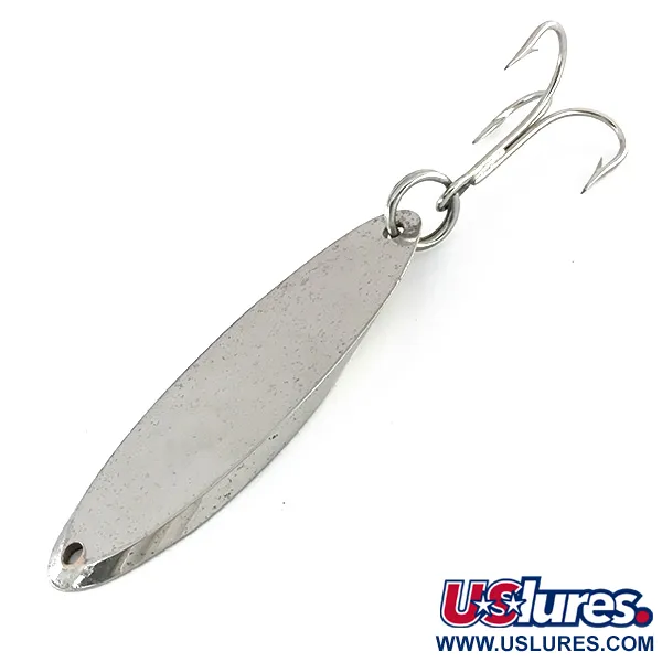 Vintage  Acme Kastmaster , 1 1/2oz Nickel fishing spoon #7958