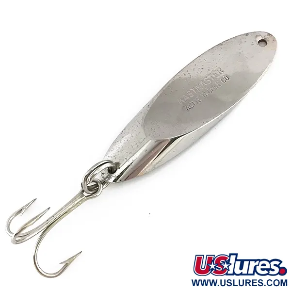 Vintage  Acme Kastmaster , 1 1/2oz Nickel fishing spoon #7958