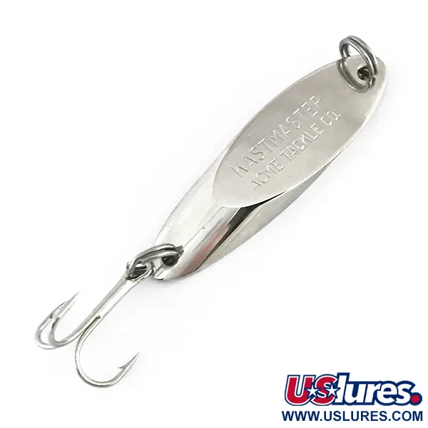 Vintage  Acme Kastmaster, 3/8oz Nickel fishing spoon #7968