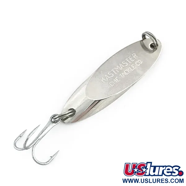 Vintage  Acme Kastmaster , 1/4oz Nickel fishing spoon #7969
