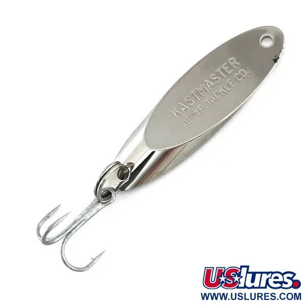 Vintage  Acme Kastmaster, 1/4oz Nickel fishing spoon #7970