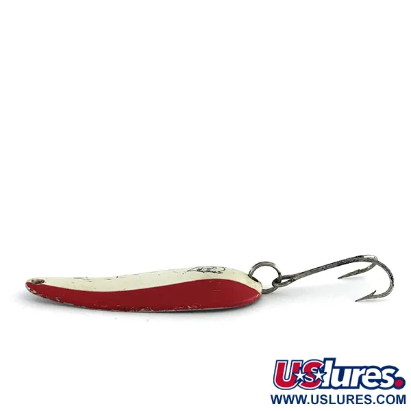 Vintage  Eppinger Dardevle Imp, 2/5oz Red / White / Nickel fishing spoon #7998