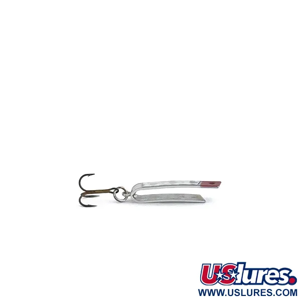 Vintage   Luhr Jensen Super-Duper 501, 3/32oz Nickel fishing spoon #8018