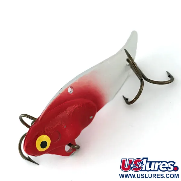 Vintage  Bullet Bait Bullet Blade, 1/3oz Red / White fishing #8021