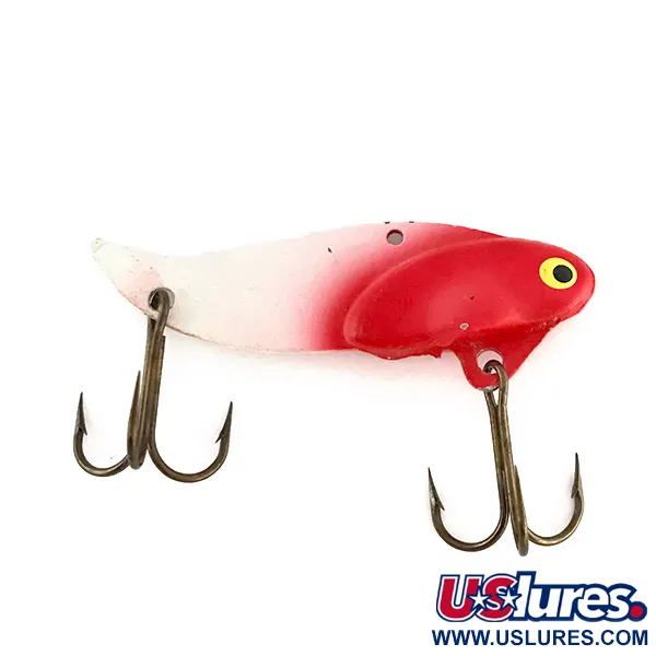Vintage  Bullet Bait Bullet Blade, 1/3oz Red / White fishing #8021
