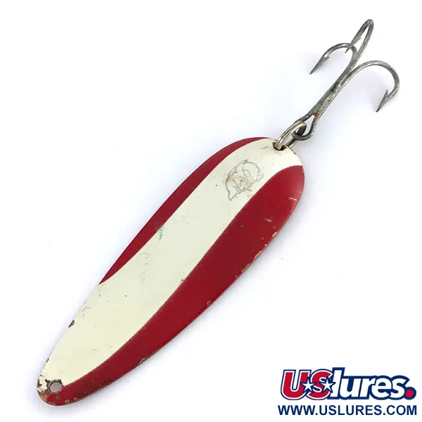 Vintage  Eppinger Dardevle, 1oz Red / White / Copper fishing spoon #8038