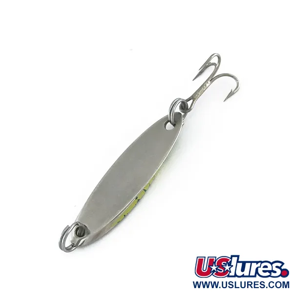 Vintage  Acme Kastmaster , 1/8oz Frog / Nickel fishing spoon #8090