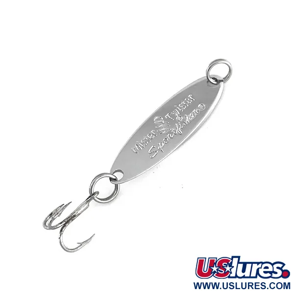 Vintage   Mister Twister Sportfisher, 1/8oz Nickel fishing spoon #8091