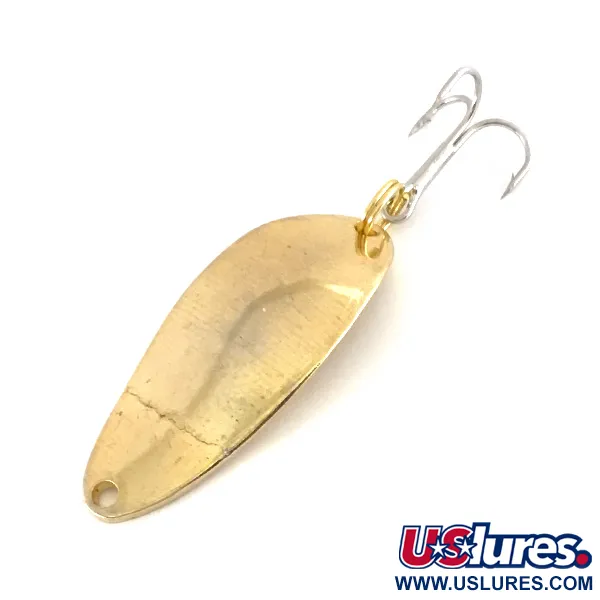 Vintage  Seneca Little Cleo (Hula Girl), 1/3oz Gold fishing spoon #8121