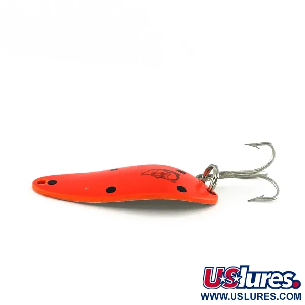 Vintage  Eppinger Dardevle Devle Dog 5300 UV, 1/3oz Red / Black / Nickel fishing spoon #8149