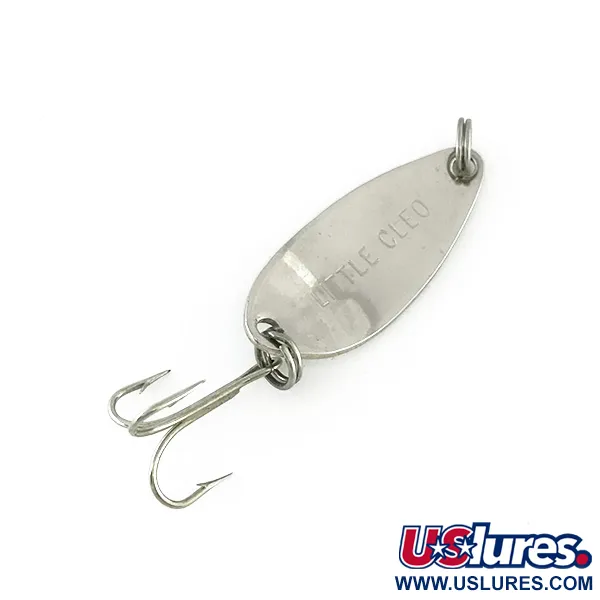 Vintage  Seneca Little Cleo, 1/8oz Nickel fishing spoon #8179