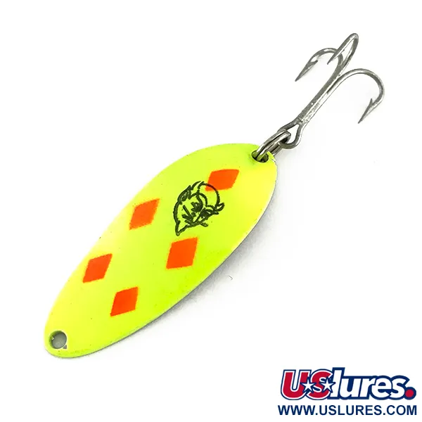  Eppinger Dardevle Devle Dog 5300 UV, 1/3oz Five of Diamonds fishing spoon #8190