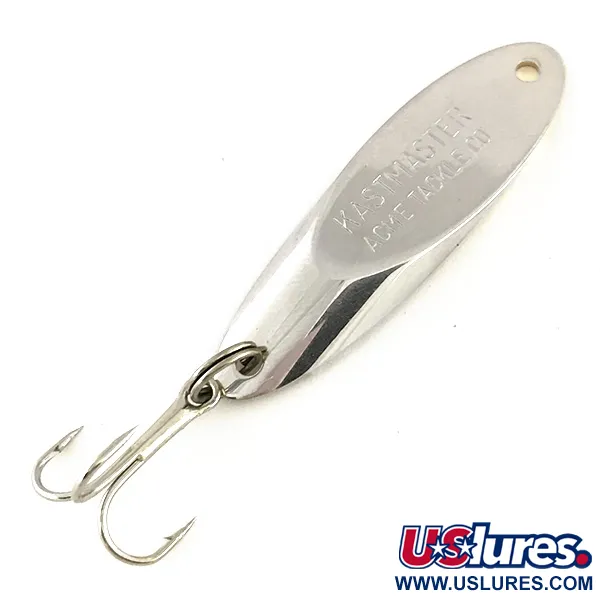 Vintage  Acme Kastmaster, 3/8oz Nickel fishing spoon #8222