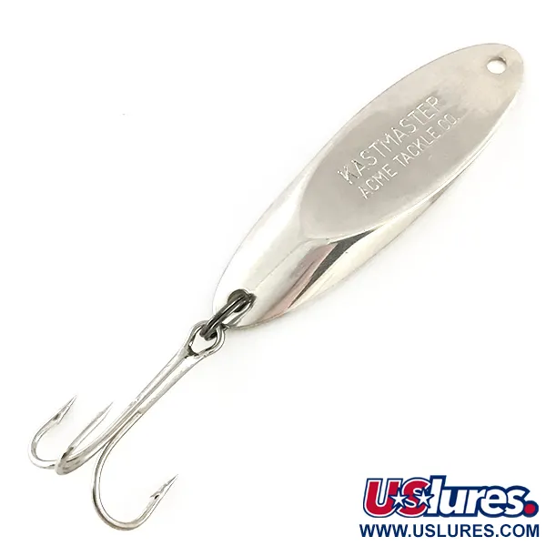 Vintage  Acme Kastmaster , 3/4oz Nickel fishing spoon #8224