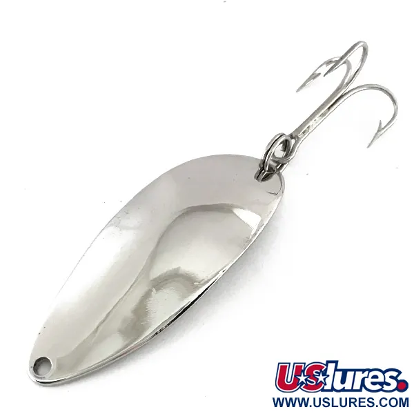 Vintage  Seneca Little Cleo (Hula Girl), 1/2oz Nickel fishing spoon #8239