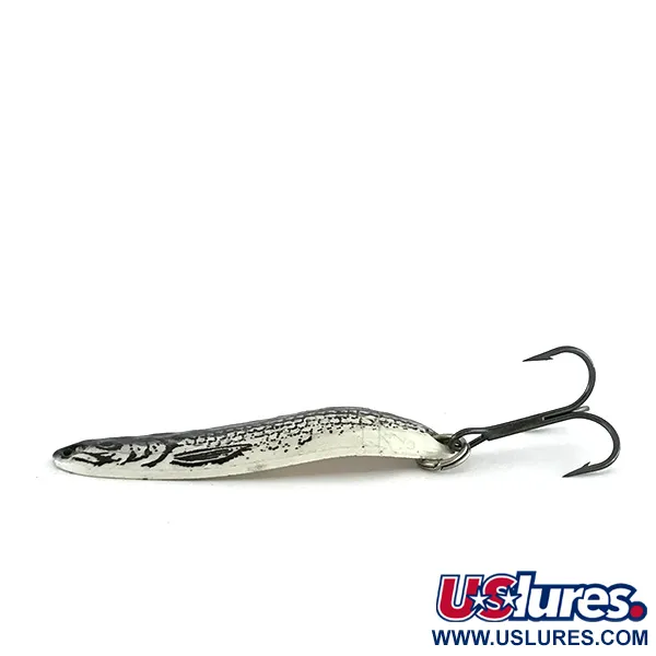 Vintage   Renegade, 1/3oz Silver / Black fishing spoon #8261