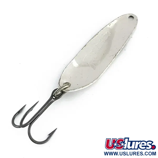 Vintage   Renegade, 1/3oz Silver / Black fishing spoon #8261