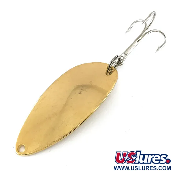 Vintage   Acme Little Cleo, 2/5oz Gold fishing spoon #8264