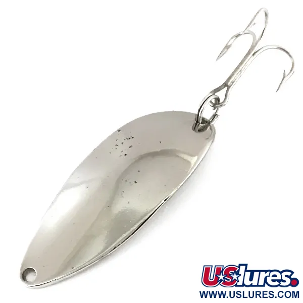 Vintage  Seneca Little Cleo (Hula Girl), 1/2oz Nickel fishing spoon #8265