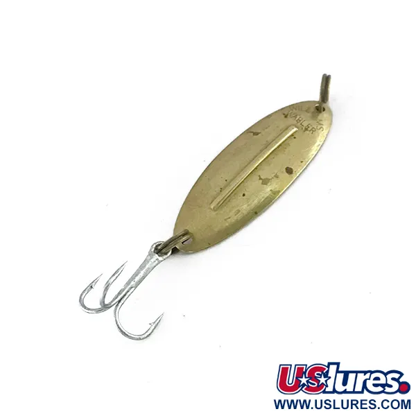 Vintage   Williams Wabler W20, 3/32oz Brass fishing spoon #8276