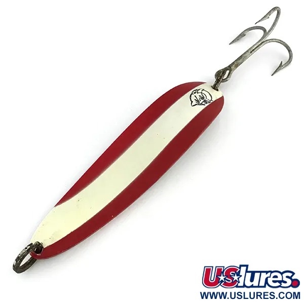 Vintage  Eppinger Dardevle Cop-E-Cat 7000, 3 1/2oz Red / White / Nickel fishing spoon #8280