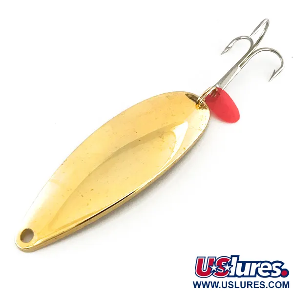 Vintage   Johnson Sprite, 3/5oz Gold fishing spoon #8283