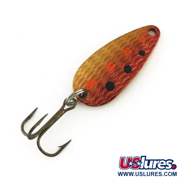 Vintage   Thomas Cyclone, 1/8oz Red Trout fishing spoon #8306