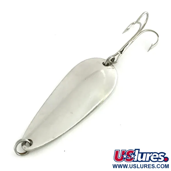 Vintage   Mister Twister Shelby Sportfisher, 3/5oz Nickel fishing spoon #8315