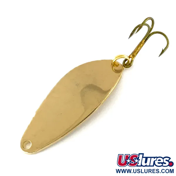 Vintage   Acme Little Cleo, 1/4oz Gold fishing spoon #8321
