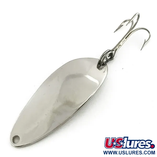 Vintage  Seneca Little Cleo (Hula Girl), 1/3oz Nickel fishing spoon #8323