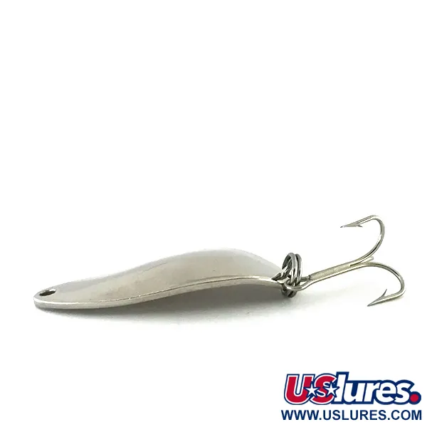 Vintage  Seneca Little Cleo (Hula Girl), 1/3oz Nickel fishing spoon #8325
