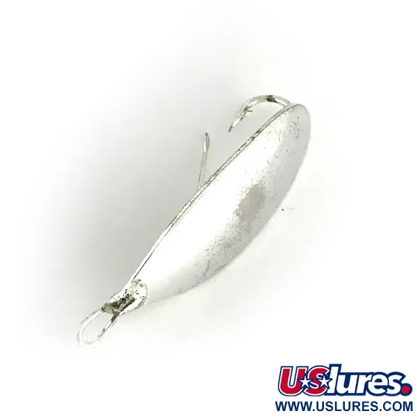 Vintage   Weedless Johnson Silver Minnow, 3/16oz Silver fishing spoon #8329