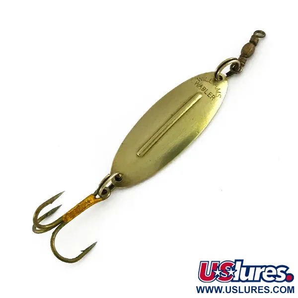 Vintage   Williams Wabler W20, 3/32oz Brass fishing spoon #8332