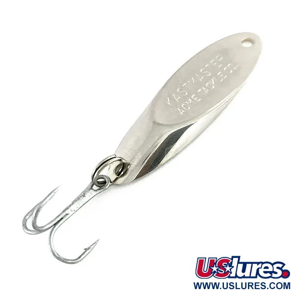 Vintage  Acme Kastmaster , 3/8oz Nickel fishing spoon #8357