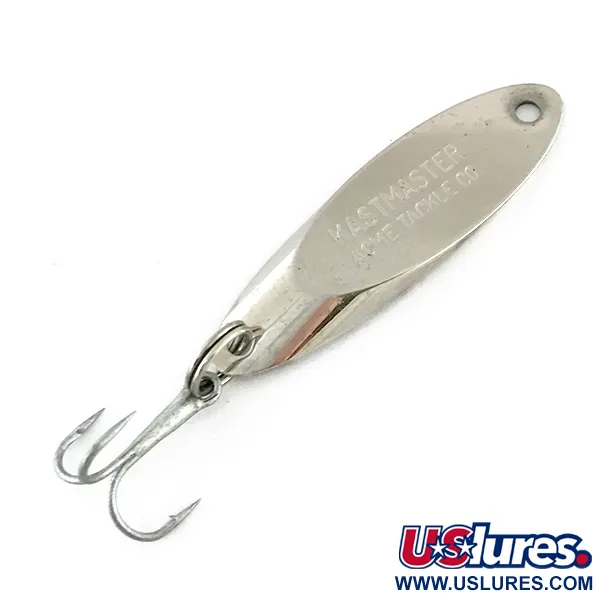 Vintage  Acme Kastmaster , 1/4oz Nickel fishing spoon #8358