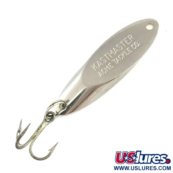 Vintage  Acme Kastmaster , 3/8oz Nickel fishing spoon #8370