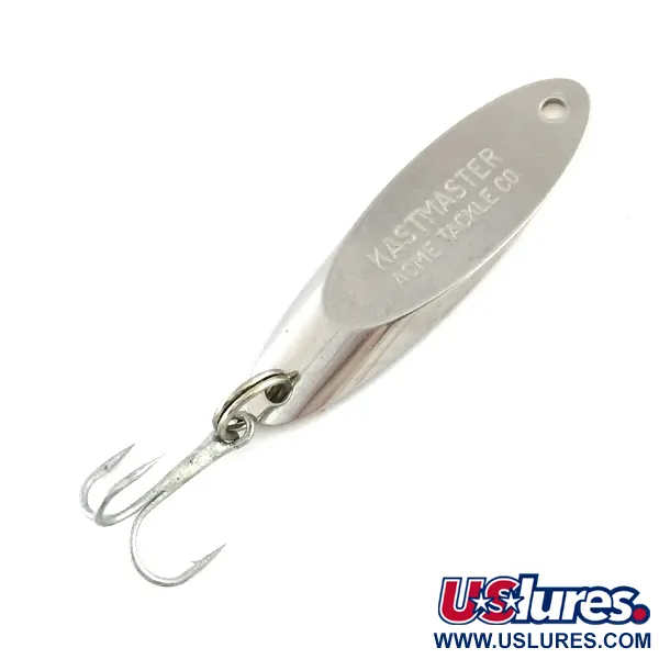 Vintage  Acme Kastmaster , 1/4oz Nickel fishing spoon #8382