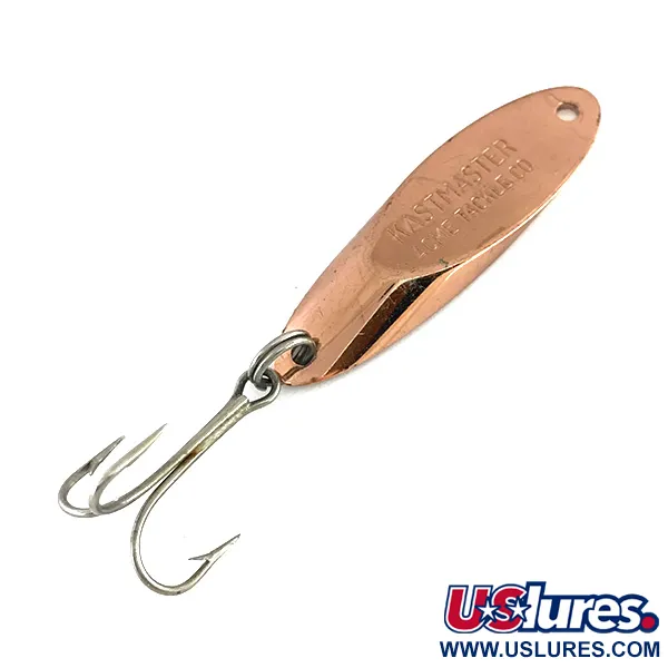 Vintage  Acme Kastmaster , 3/8oz Copper fishing spoon #8386