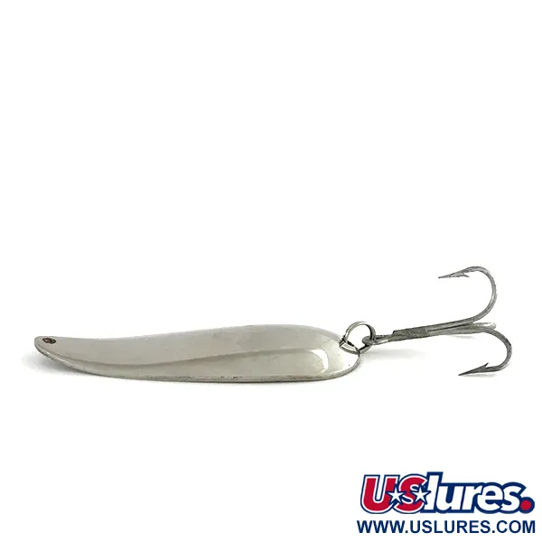 Vintage  Eppinger Dardevle Dardevlet , 3/4oz Nickel fishing spoon #8389