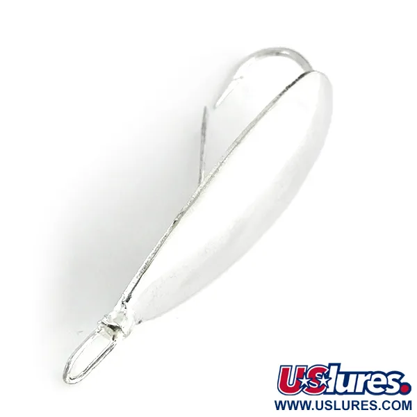 Vintage   Weedless Johnson Silver Minnow, 1/3oz Silver fishing spoon #8422