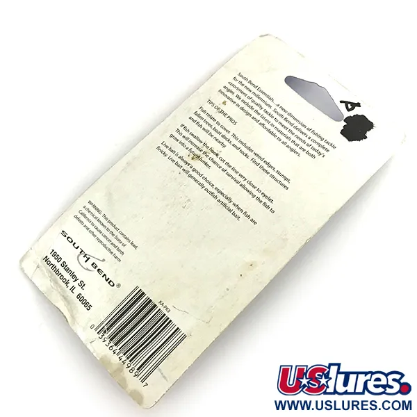   South Bend Essentials, 1/4oz Gold / Nickel / Nickel / Blue fishing spoon #8451